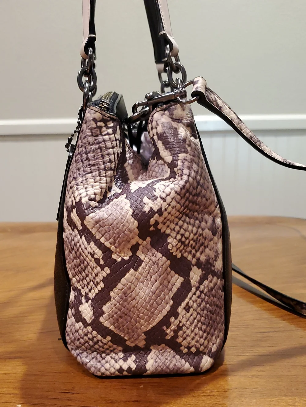Coach Exotic Colorblock Christie Carryall Bag